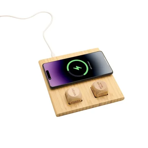 EcoToss Decision Dice With 15W Wireless Charger