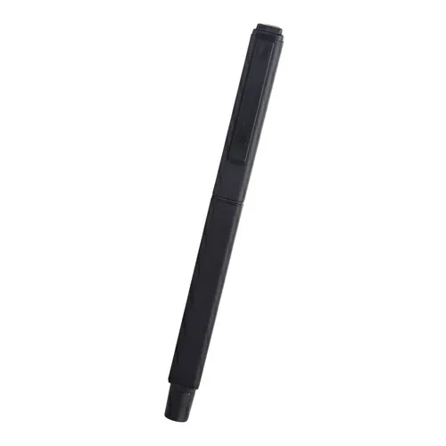 Premium Cube-shaped Black Ballpoint Pen